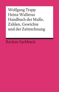 Produktbild: Handbuch der Ma&szlig;e, Zahlen, Gewichte und der Zeitrechnung