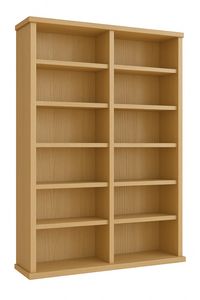 Produktbild: Holz CD DVD Stand Regal Schrank St&auml;nder Ronul