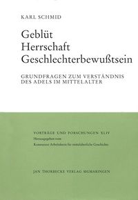 Produktbild: Gebl&uuml;t - Herrschaft - Geschlechterbewusstsein