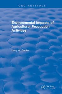 Produktbild: Environmental Impact of Agricultural Production Activities