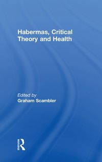 Produktbild: Habermas, Critical Theory and Health
