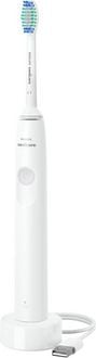 Produktbild: Philips Sonicare 1100 Series HX3641/02 Elektrische Zahnb&uuml;rste Schallzahnb&uuml;rste Wei&szlig;, Grau