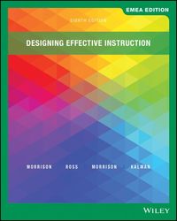 Produktbild: Designing Effective Instruction, EMEA Edition