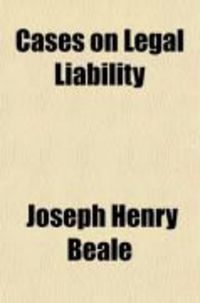 Produktbild: Cases on Legal Liability