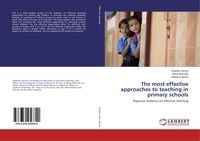 Produktbild: The most effective approaches to teaching in primary schools