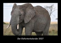 Produktbild: Der Elefantenkalender 2027 Fotokalender DIN A3