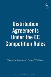 Produktbild: Distribution Agreements Under the EC Competition Rules
