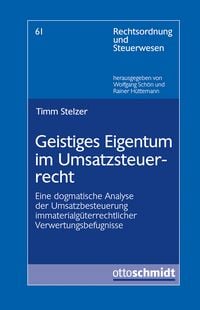 Produktbild: Geistiges Eigentum im Umsatzsteuerrecht