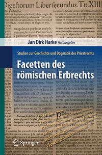 Produktbild: Facetten des r&ouml;mischen Erbrechts