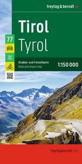 Produktbild: Freytag & berndt Stra&szlig;enkarte Tirol 1:150.000