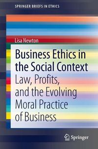 Produktbild: Business Ethics in the Social Context
