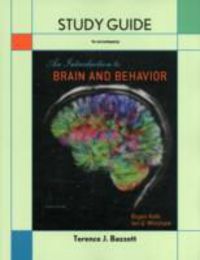 Produktbild: Kolb, B: Study Guide for Introduction to Brain and Behavior