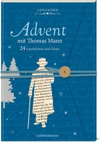 Produktbild: Brief-Adventskalenderbuch - Advent mit Thomas Mann