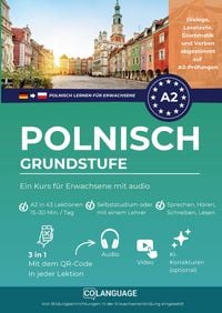 Produktbild: Polnisch lernen A2 Grundstufe. Ein Kurs f&uuml;r Erwachsene mit audio