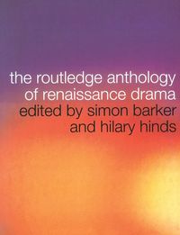 Produktbild: The Routledge Anthology of Renaissance Drama