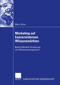 Produktbild: Marketing auf konzerninternen Wissensm&auml;rkten