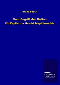 Produktbild: Vom Begriff der Nation