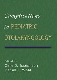 Produktbild: Complications in Pediatric Otolaryngology