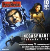 Produktbild: Perry Rhodan Sammelbox Negasph&auml;re-Zyklus (MP3-CDs) 1-20