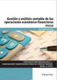 Produktbild: Gesti&oacute;n y an&aacute;lisis contable de las operaciones econ&oacute;mico-financieras