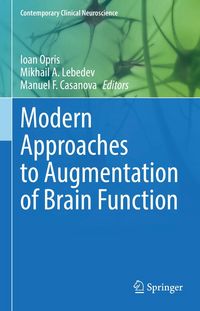 Produktbild: Modern Approaches to Augmentation of Brain Function
