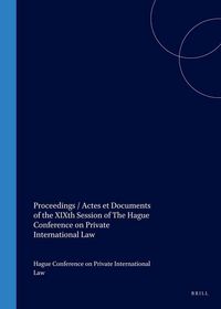 Produktbild: Proceedings / Actes Et Documents of the Xixth Session of the Hague Conference on Private International Law