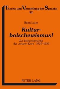 Produktbild: Kulturbolschewismus!