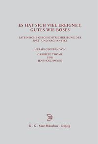 Produktbild: Es hat sich viel ereignet, Gutes wie B&ouml;ses