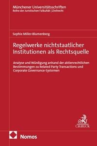 Produktbild: Regelwerke nichtstaatlicher Institutionen als Rechtsquelle