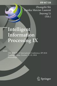 Produktbild: Intelligent Information Processing IX