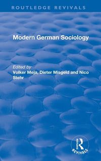 Produktbild: Modern German Sociology