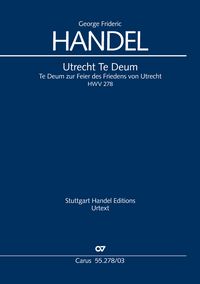 Produktbild: Utrecht Te Deum (Klavierauszug)