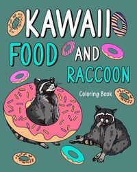 Produktbild: Kawaii Food and Raccoon Coloring Book
