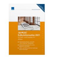 Produktbild: SIRADOS Kalkulationsatlas 2021 f&uuml;r Roh- und Ausbau im Altbau