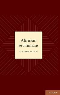 Produktbild: Altruism in Humans