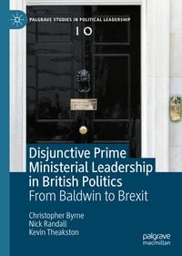 Produktbild: Disjunctive Prime Ministerial Leadership in British Politics