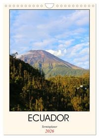 Produktbild: Ecuador - Terminplaner (Wandkalender 2026 DIN A4 hoch), CALVENDO Monatskalender