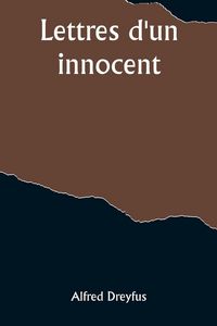 Produktbild: Lettres d'un innocent