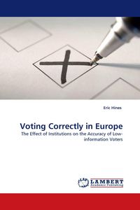 Produktbild: Voting Correctly in Europe