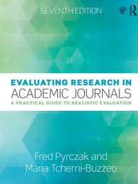 Produktbild: Evaluating Research in Academic Journals