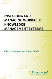 Produktbild: Installing and Managing Workable Knowledge Management Systems