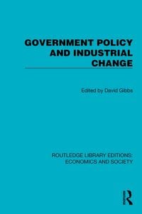 Produktbild: Government Policy and Industrial Change