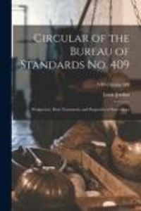 Produktbild: Circular of the Bureau of Standards No. 409