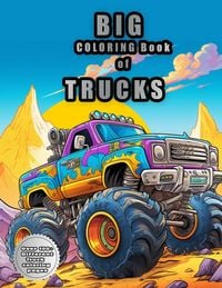 Produktbild: Big Truck Monsters Coloring Book