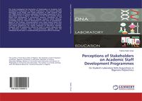 Produktbild: Perceptions of Stakeholders on Academic Staff Development Programmes