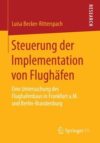 Produktbild: Steuerung der Implementation von Flugh&auml;fen