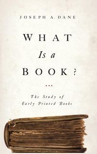 Produktbild: What Is a Book?