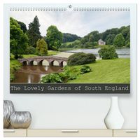 Produktbild: The Lovely Gardens of South England (High Quality Premium Wall Calendar 2026 DIN A2 landscape),CALVENDO 12 Month Wall Calendar