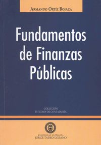 Produktbild: Fundamentos de Finanzas P&uacute;blicas