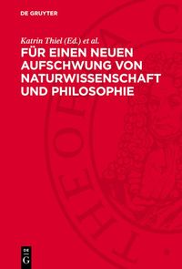 Produktbild: F&uuml;r einen neuen Aufschwung von Naturwissenschaft und Philosophie